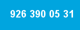 926 390 05 31